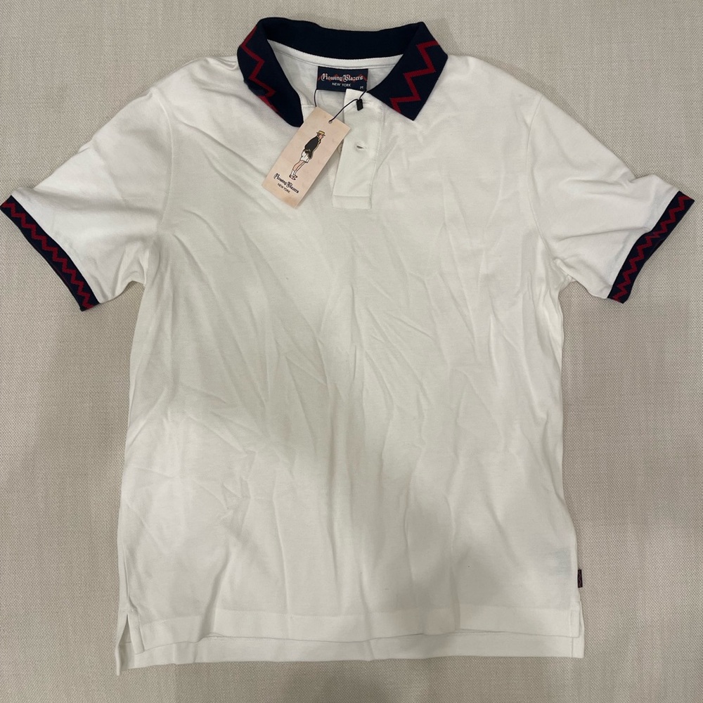 NWT Rowing Blazers Short Sleeve Polo